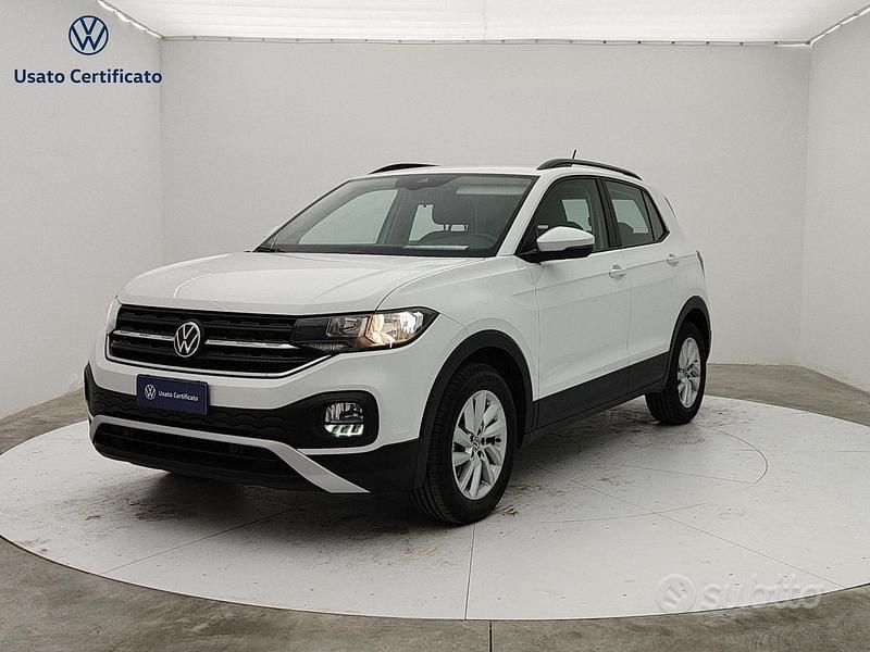 Usata VW T-Cross Style 95 CV (69 kW) 2021 Bianco SUV