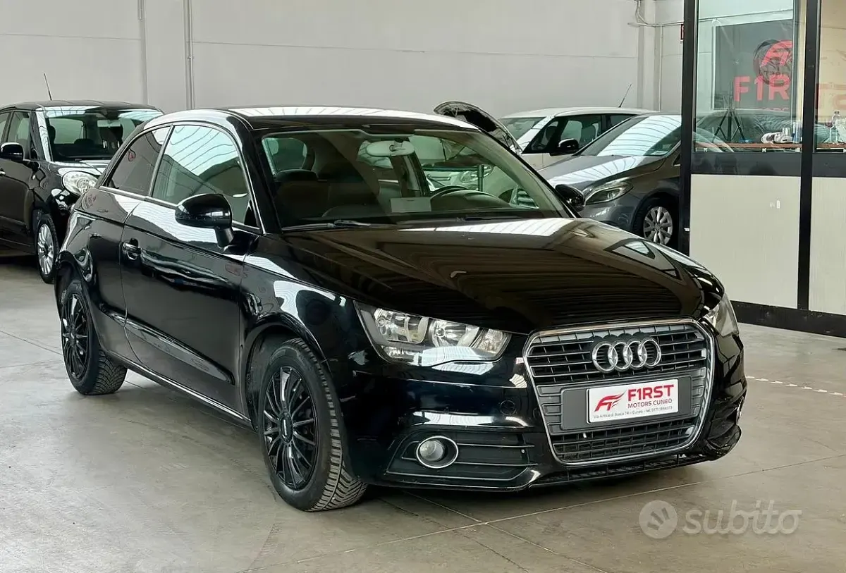 Usata Audi A1 S-Line 90 CV (66 kW) 2014 Nero Utilitaria