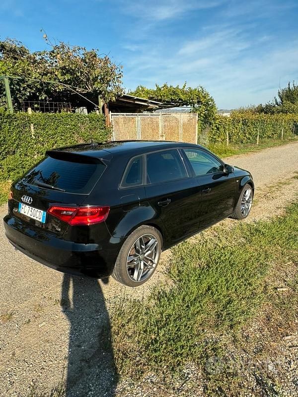 Usata Audi A3 Ambiente 150 CV (110 kW) 2016 Nero Berlina