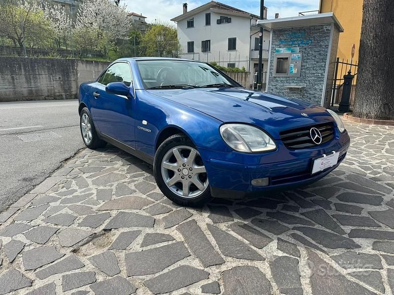 Blu Usata 1998 Mercedes SLK200 Cabrio | 4999 € (Super prezzo) - Immagine 1/4