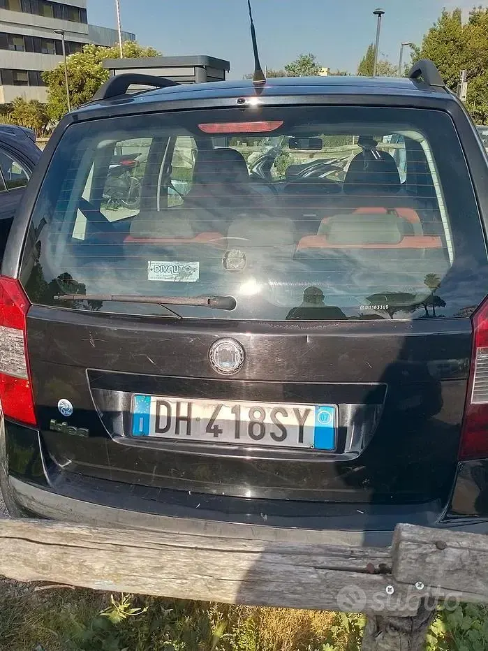 Usata Fiat Idea 80 CV (58 kW) 2007 Nero Monovolume