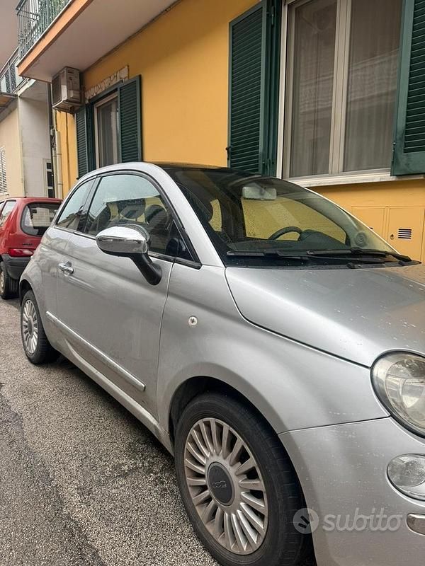 Usata Fiat 500 75 CV (55 kW) 2010 Grigio Berlina