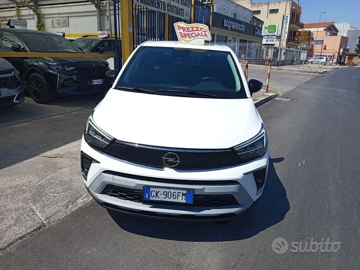 Usata Opel Crossland Innovation 120 CV (88 kW) 2022 Bianco SUV