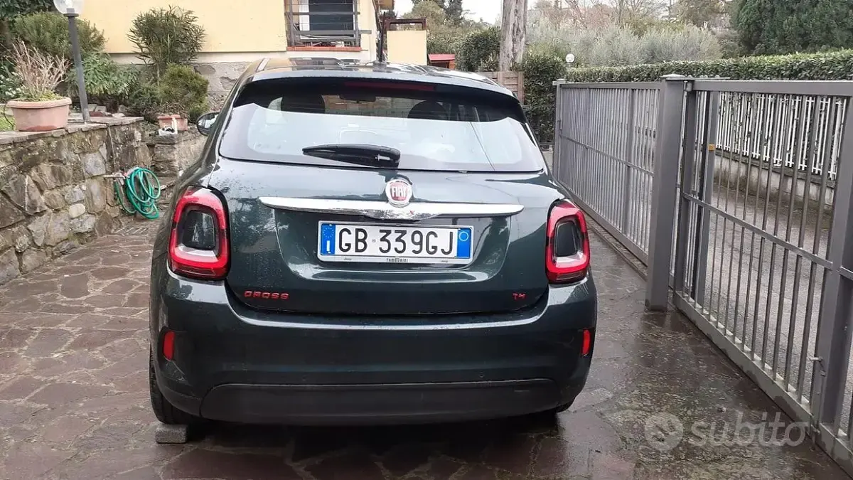 Usata Fiat 500X 204 CV (150 kW) 2020 Verde SUV