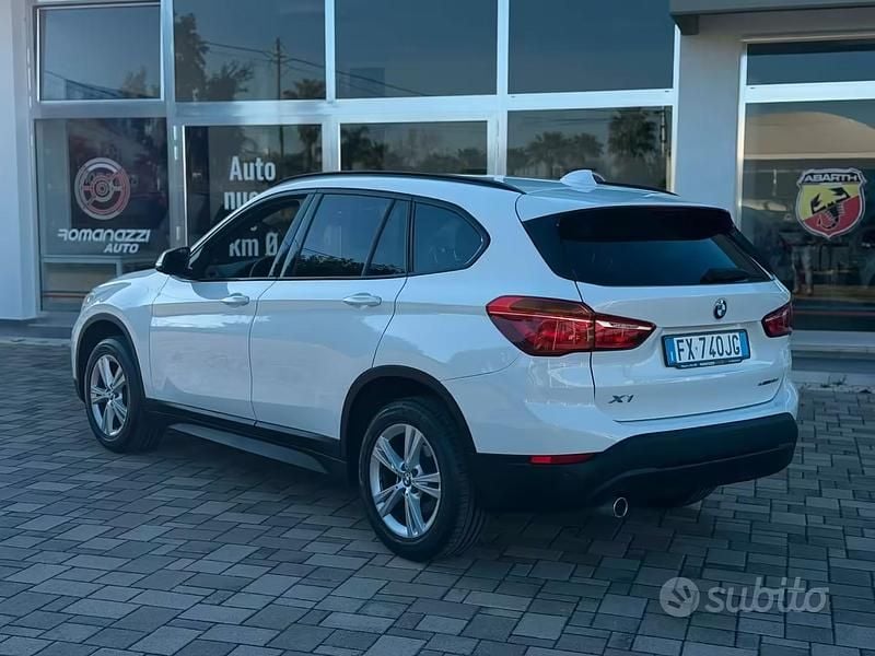 Usata BMW X1 Advantage 115 CV (84 kW) 2019 Bianco SUV