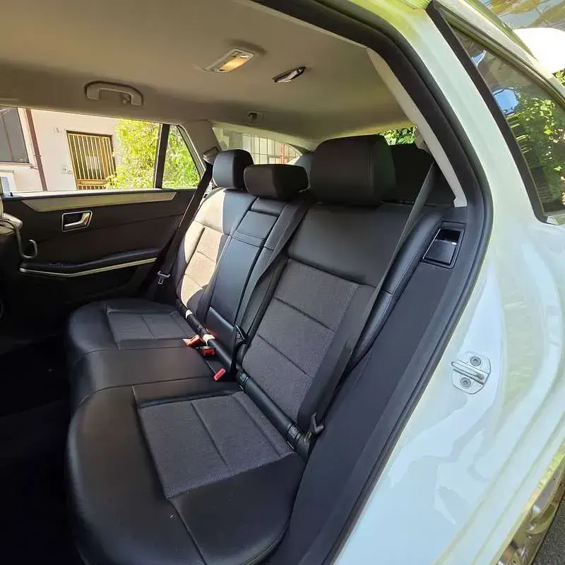 Usata Mercedes E220 170 CV (125 kW) 2013 Bianco Station wagon