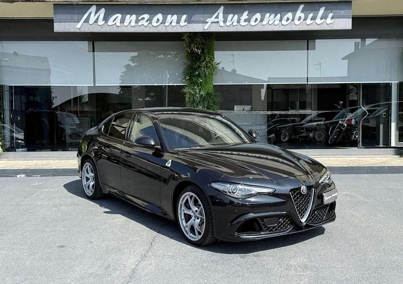 Nero Usata 2018 Alfa Romeo Giulia Quadrifoglio Tre volumi | 59.900 € - Immagine 1/4