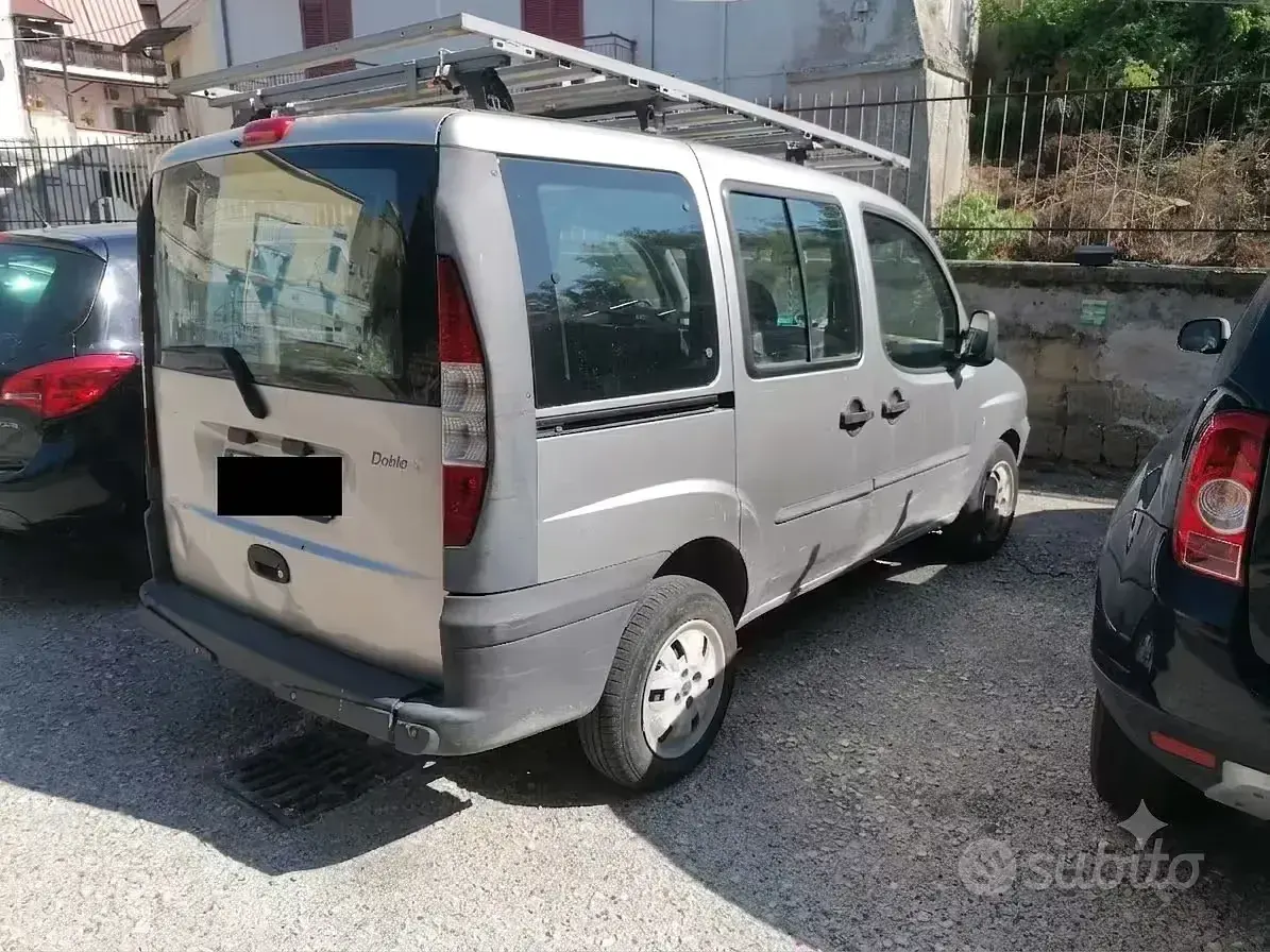 Usata Fiat Doblò 2002 Grigio Monovolume