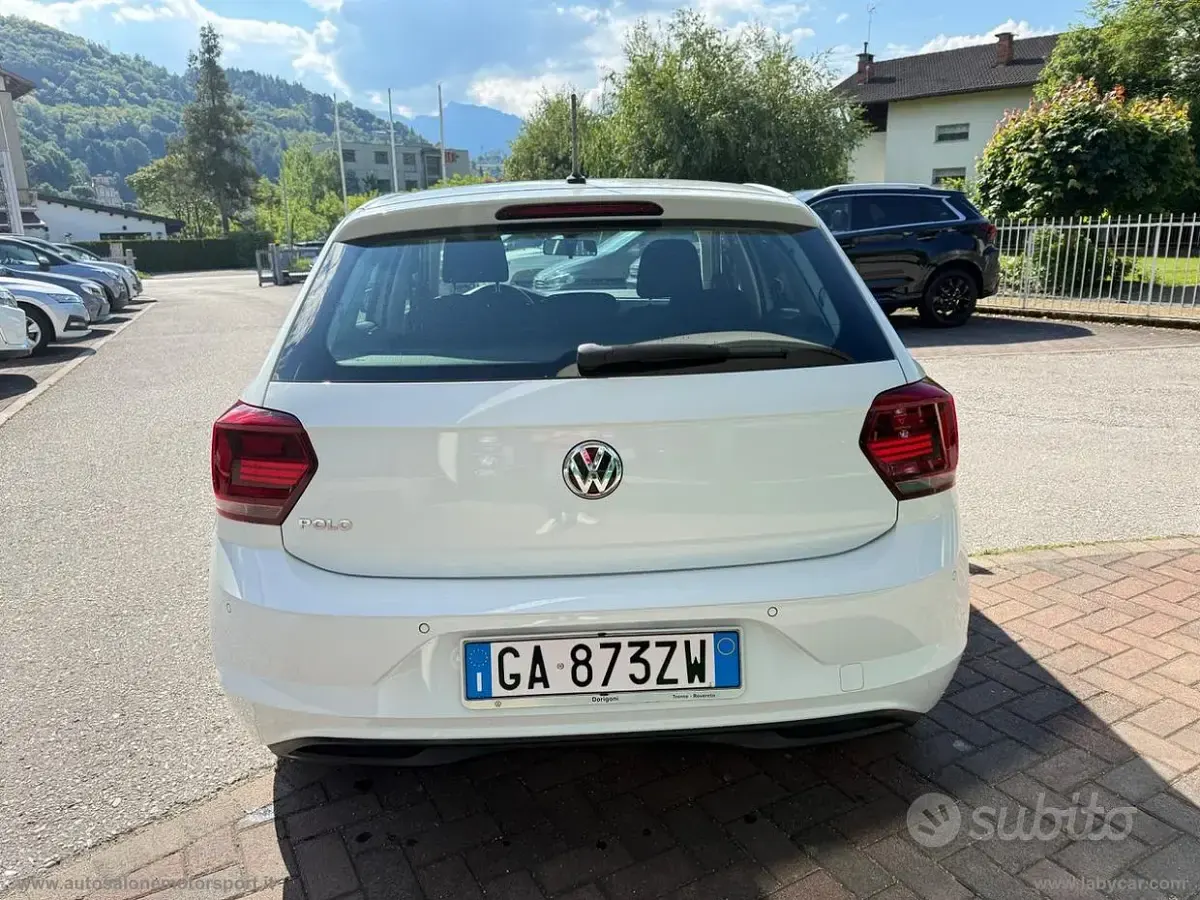 Usata VW Polo Comfortline 95 CV (69 kW) 2020 Bianco Utilitaria