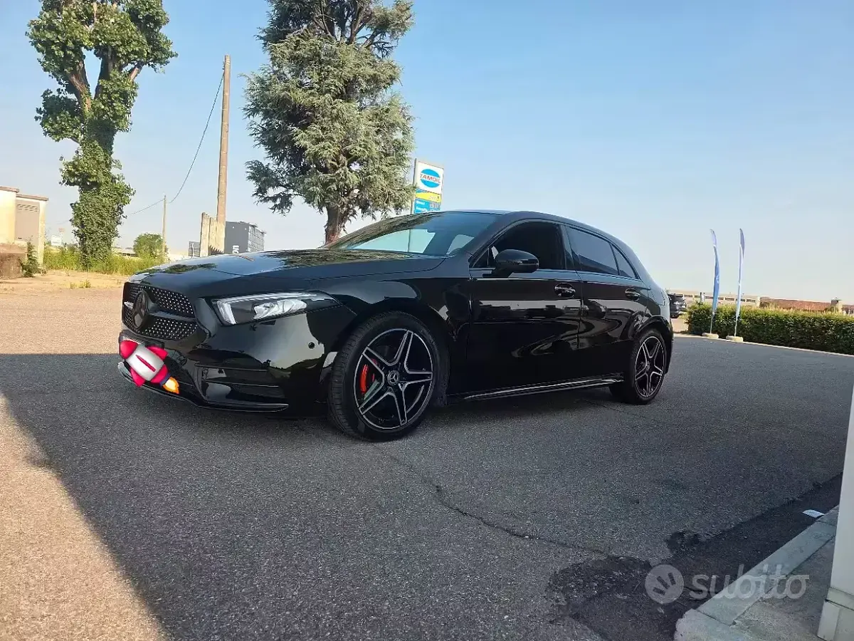 Usata Mercedes A200 Premium 150 CV (110 kW) 2021 Nero Berlina