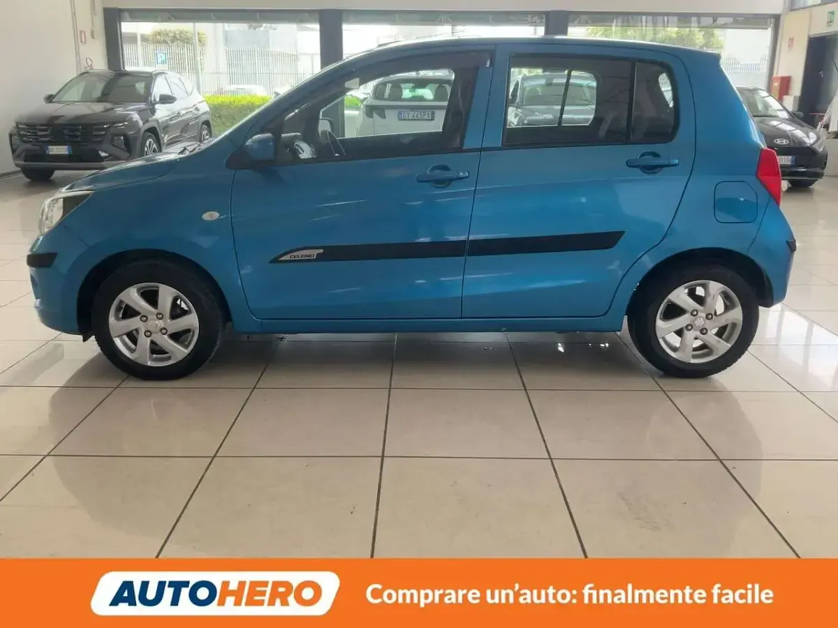 Usata Suzuki Celerio Style 68 CV (50 kW) 2015 Blu/azzurro Utilitaria