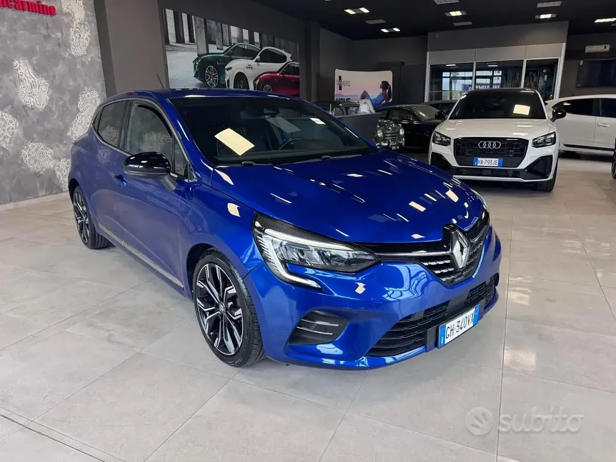 Usata Renault Clio RS Line 116 CV (85 kW) 2020 Blu Utilitaria