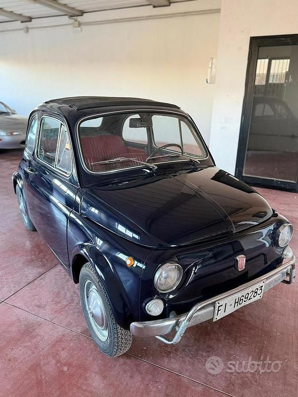 Usata Fiat 500 1970 Blu Utilitaria