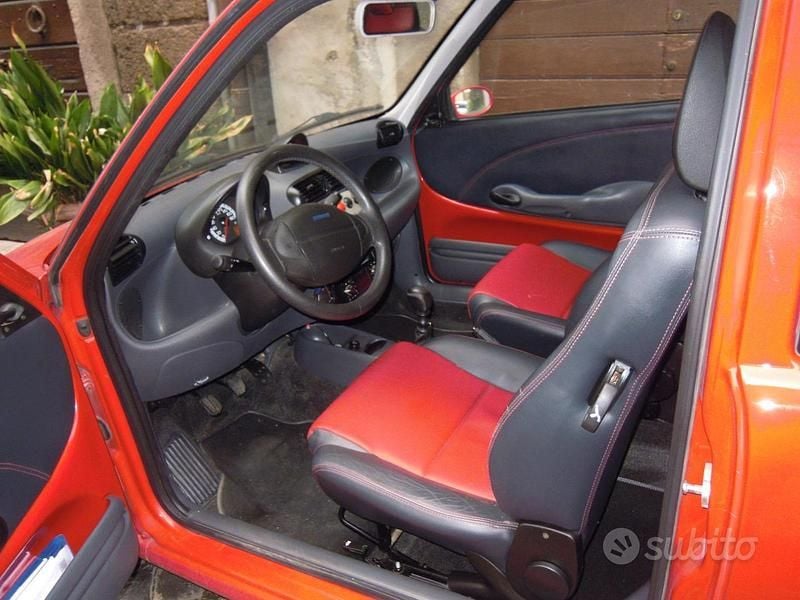 Usata Fiat 600 2003 Rosso Cabrio