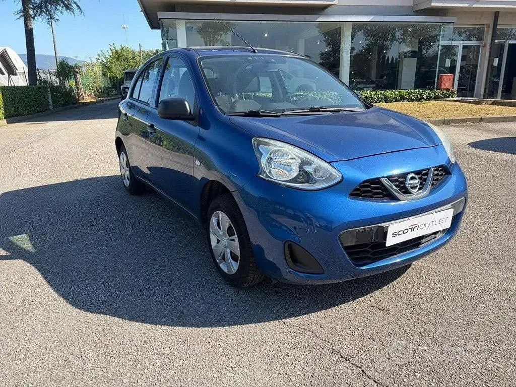 Usata Nissan Micra Acenta 80 CV (58 kW) 2016 Blu Utilitaria