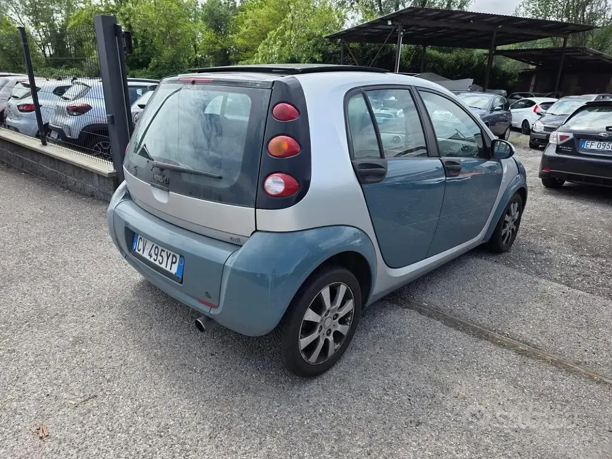 Usata Smart ForFour Passion 68 CV (50 kW) 2005 Blu Utilitaria