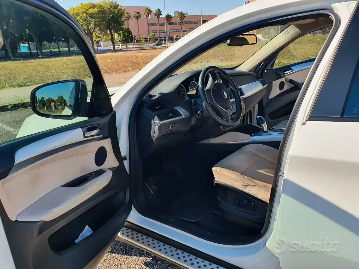 Usata BMW X6 Efficient Dynamics 245 CV (180 kW) 2010 Bianco SUV