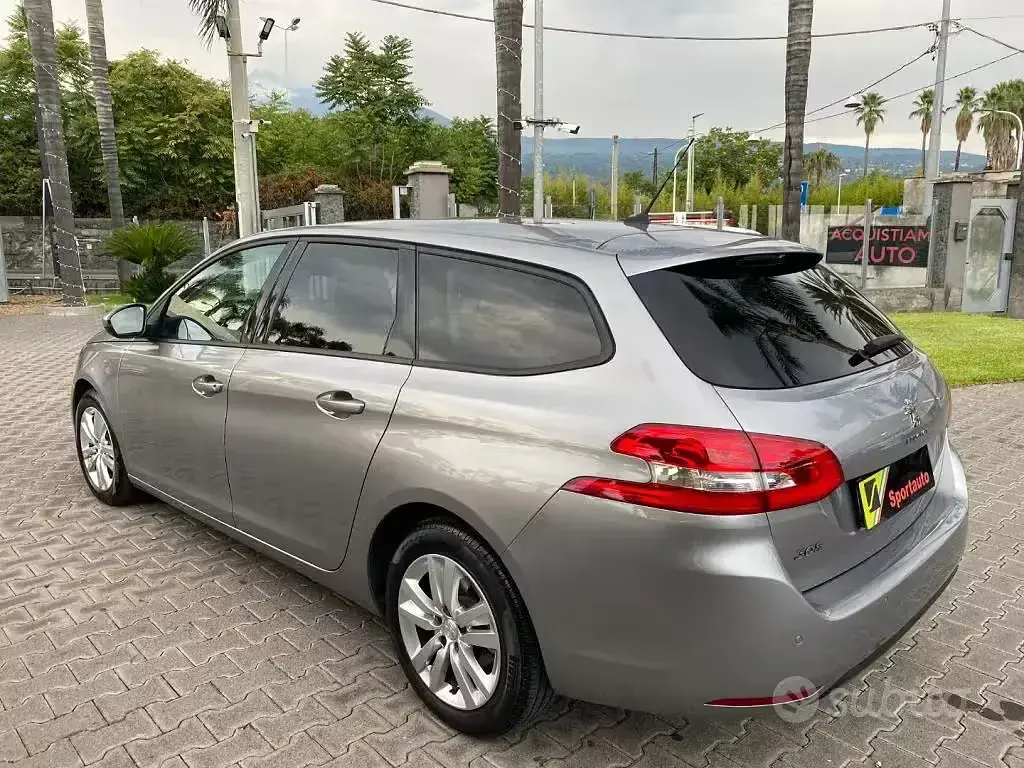 Usata Peugeot 308 Allure 131 CV (96 kW) 2019 Grigio Station wagon