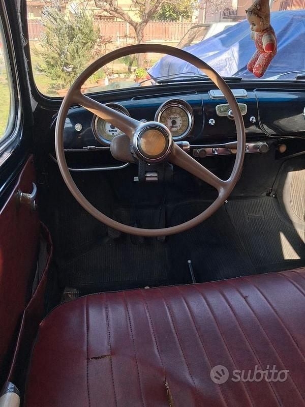 Usata Fiat 1500 1950 Nero Berlina