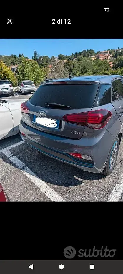 Usata Hyundai i20 75 CV (55 kW) 2020 Grigio Utilitaria