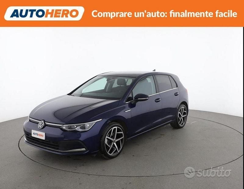 Usata VW Golf VIII 130 CV (95 kW) 2023 Blu Berlina