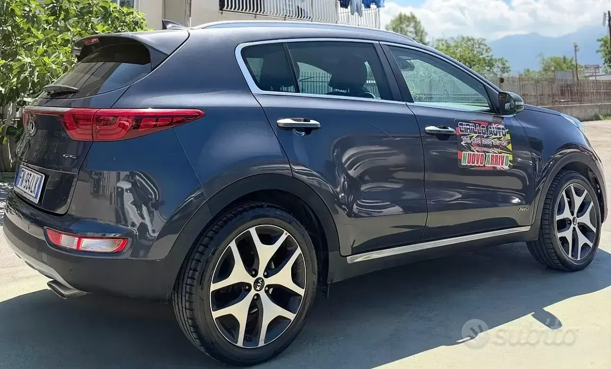 Usata Kia Sportage GT-Line 185 CV (136 kW) 2018 Grigio SUV