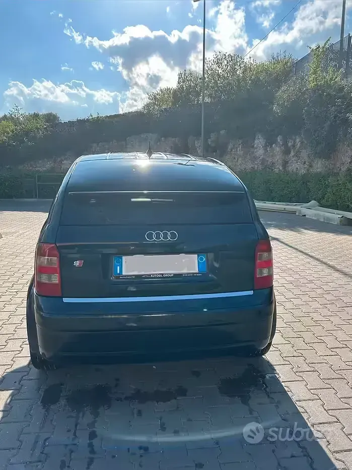 Usata Audi A2 S-Line 75 CV (55 kW) 2000 Blu Utilitaria