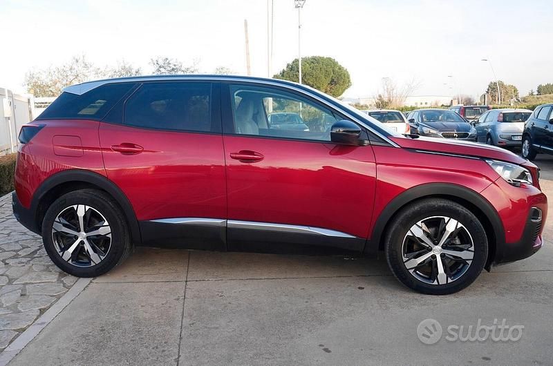 Usata Peugeot 3008 Allure 131 CV (96 kW) 2020 Rosso SUV