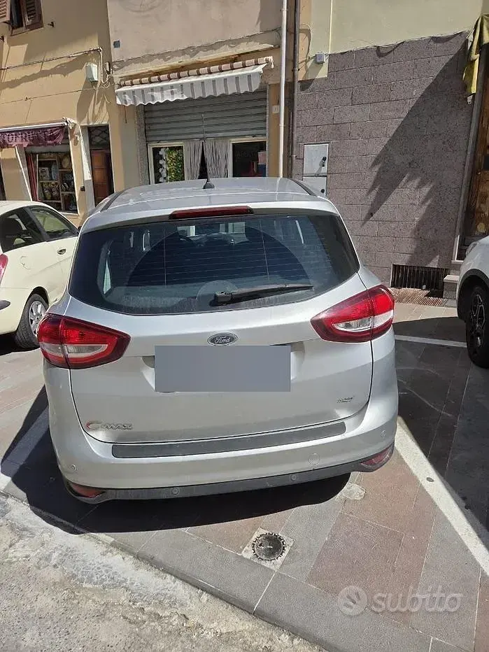 Usata Ford C-MAX 95 CV (69 kW) 2018 Grigio Monovolume