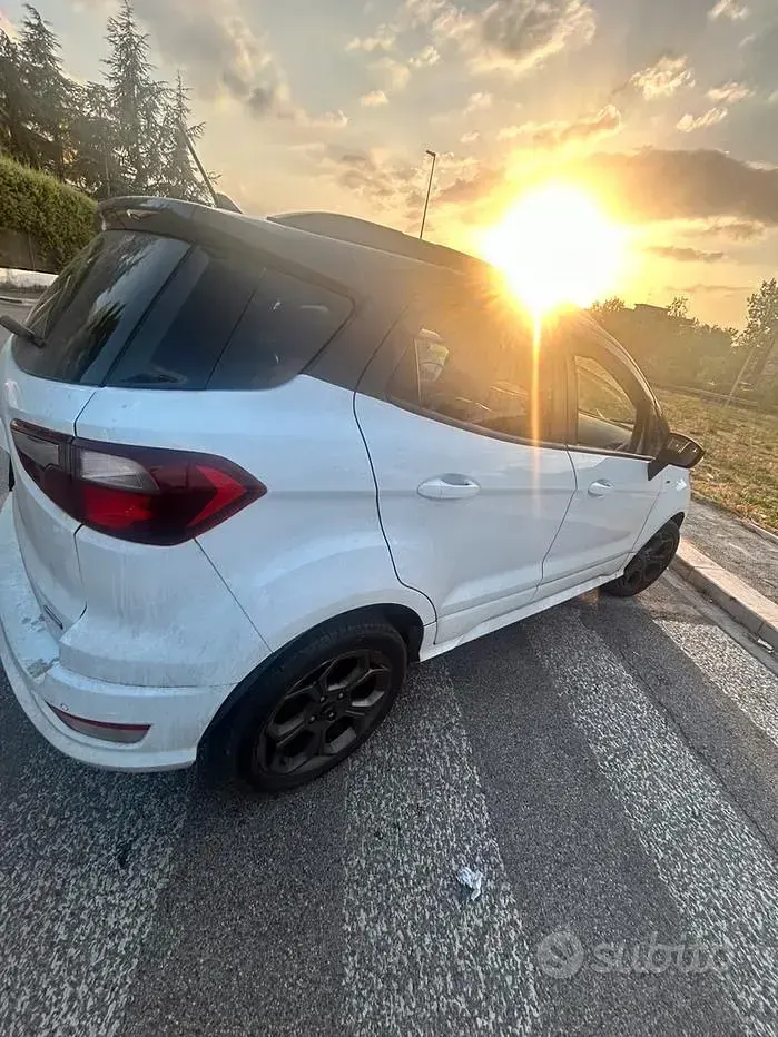 Usata Ford Ecosport ST-Line 99 CV (72 kW) 2019 Bianco SUV