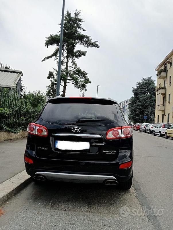 Usata Hyundai Santa Fe 197 CV (144 kW) 2013 Nero SUV