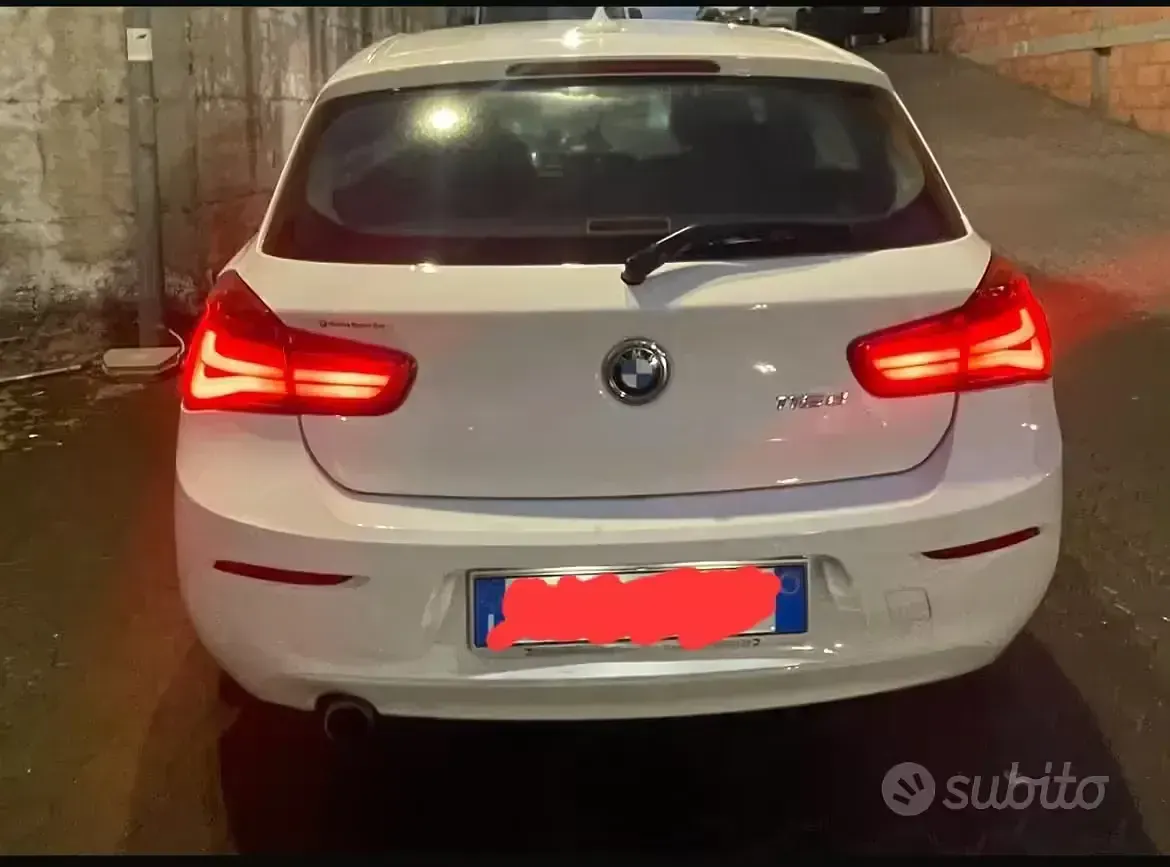 Usata BMW 116 116 CV (85 kW) 2015 Bianco Utilitaria