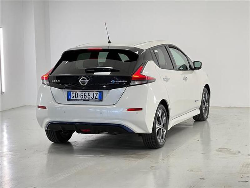 Usata Nissan Leaf 160 kW (218 CV) 2020 Bianco Utilitaria