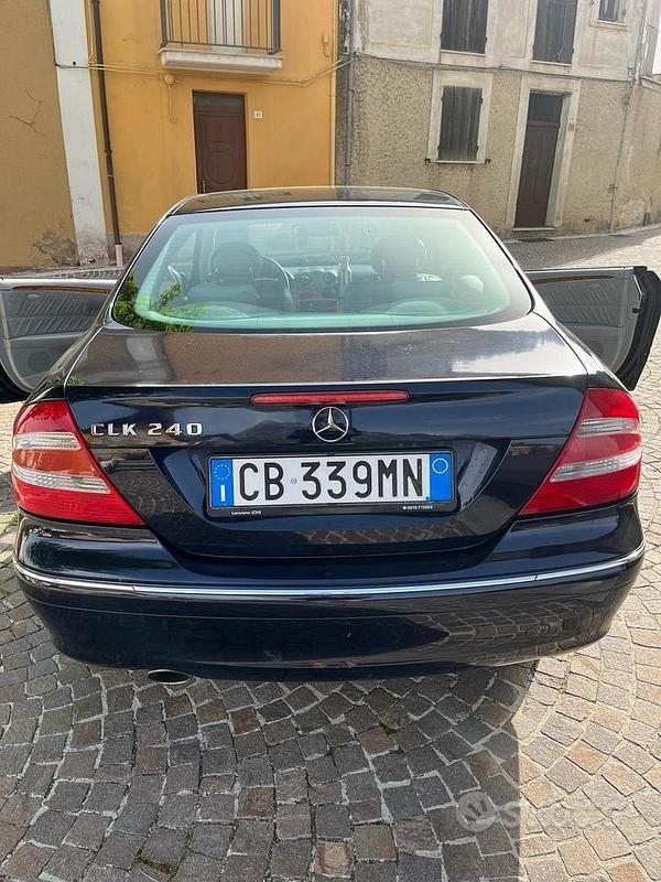 Usata Mercedes CLK240 2002 Blu Coupé
