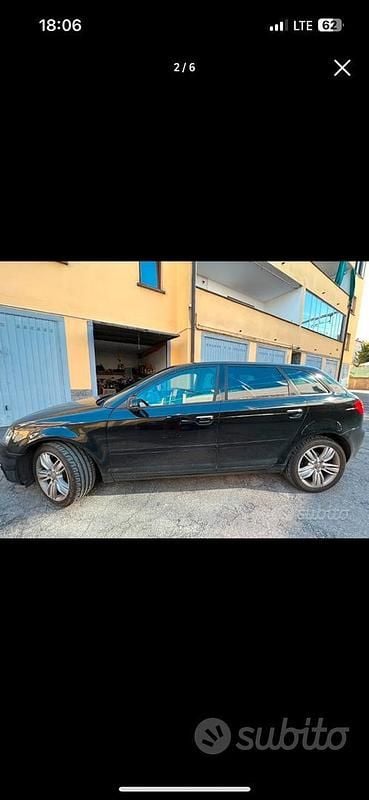 Usata Audi A3 Ambition 125 CV (91 kW) 2011 Nero Utilitaria