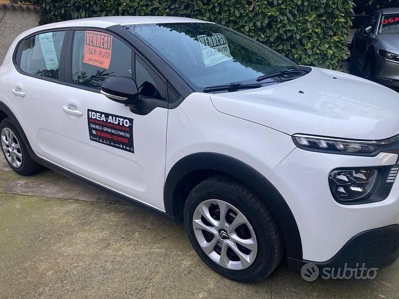 Usata Citroën C3 Feel 102 CV (75 kW) 2022 Bianco Utilitaria