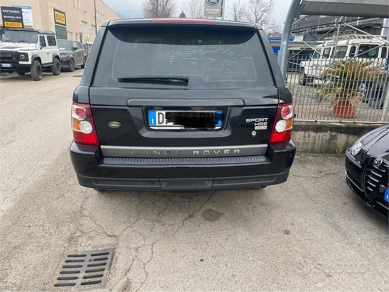 Usata Land Rover Range Rover Sport HSE 272 CV (200 kW) 2008 Nero SUV