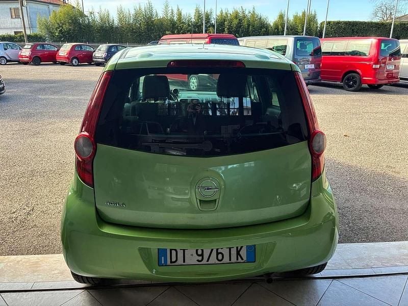 Usata Opel Agila Enjoy 86 CV (63 kW) 2008 Verde Utilitaria