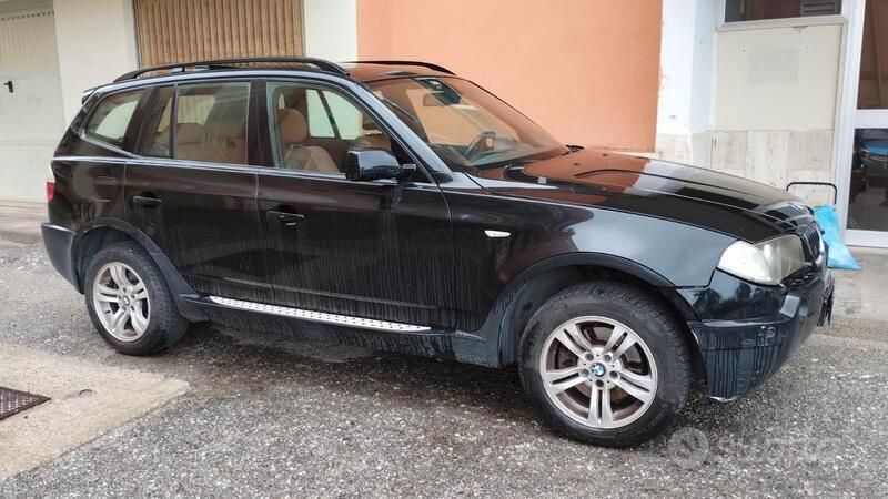 Usata BMW X3 Efficient Dynamics 150 CV (110 kW) 2006 Nero SUV