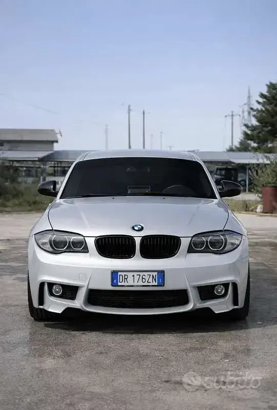 Usata BMW 123 M Performance 204 CV (150 kW) 2008 Argento Utilitaria