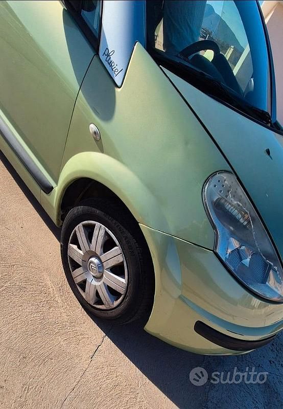Usata Citroën C3 68 CV (50 kW) 2005 Verde Cabrio