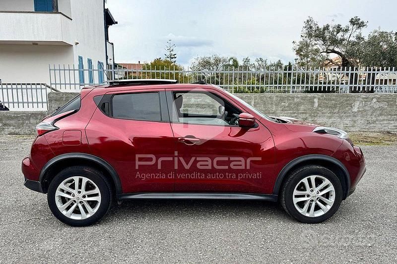 Usata Nissan Juke Tekna 115 CV (84 kW) 2014 Rosso SUV