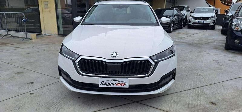 Usata Skoda Octavia Executive 150 CV (110 kW) 2023 Bianco pastello Station wagon