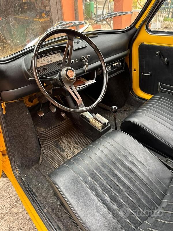 Usata Fiat 500 1960 Giallo Berlina