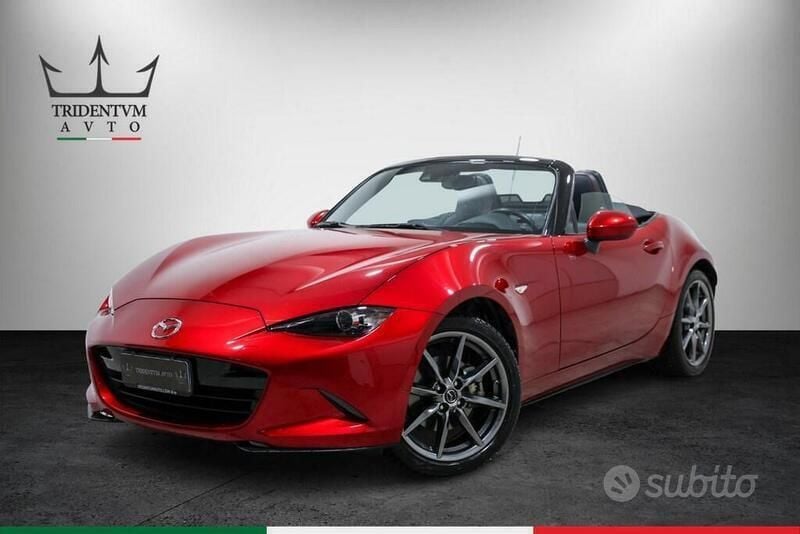 Rosso Usata 2018 Mazda MX5 Exceed Cabrio | 27.500 € (Buon prezzo) - Immagine 1/4