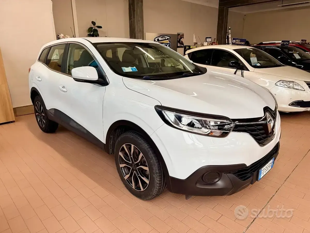 Usata Renault Kadjar 131 CV (96 kW) 2016 Bianco SUV