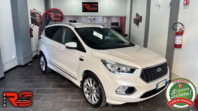 Usata Ford Kuga Vignale 150 CV (110 kW) 2018 Bianco SUV