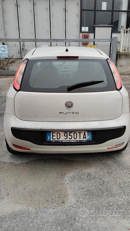 Usata Fiat Punto 75 CV (55 kW) 2011 Bianco Utilitaria