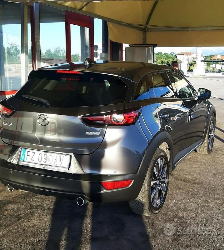 Usata Mazda CX-3 Exceed 116 CV (85 kW) 2019 Grigio SUV