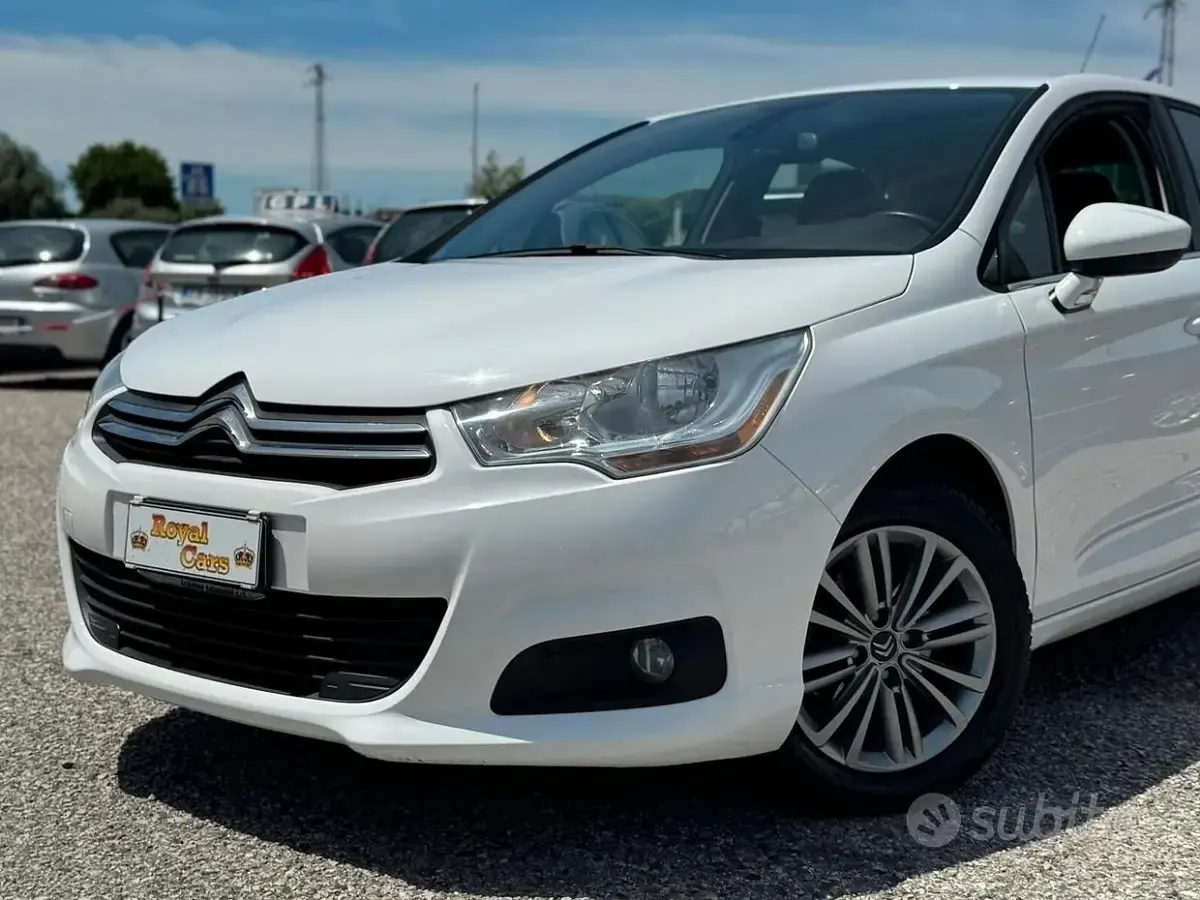 Usata Citroën C4 Seduction 120 CV (88 kW) 2014 Bianco Berlina